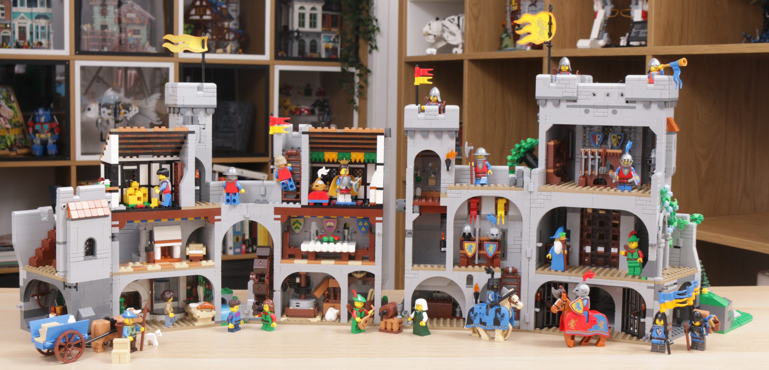 LEGO ICONS 10305 Lion Knights Castle review 16ii scaled