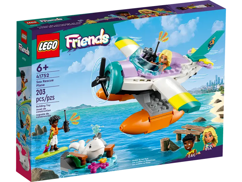 LEGO Friends 41752 Sea Rescue Plane Box