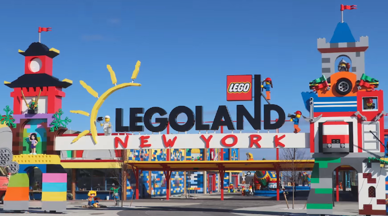 LEGOLAND New York finishes construction on new entrance archway